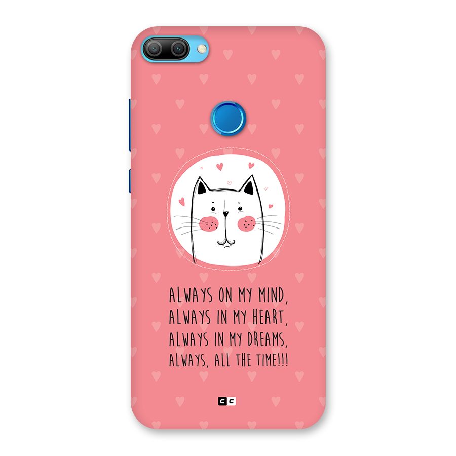 Always In Mind Back Case for Honor 9N