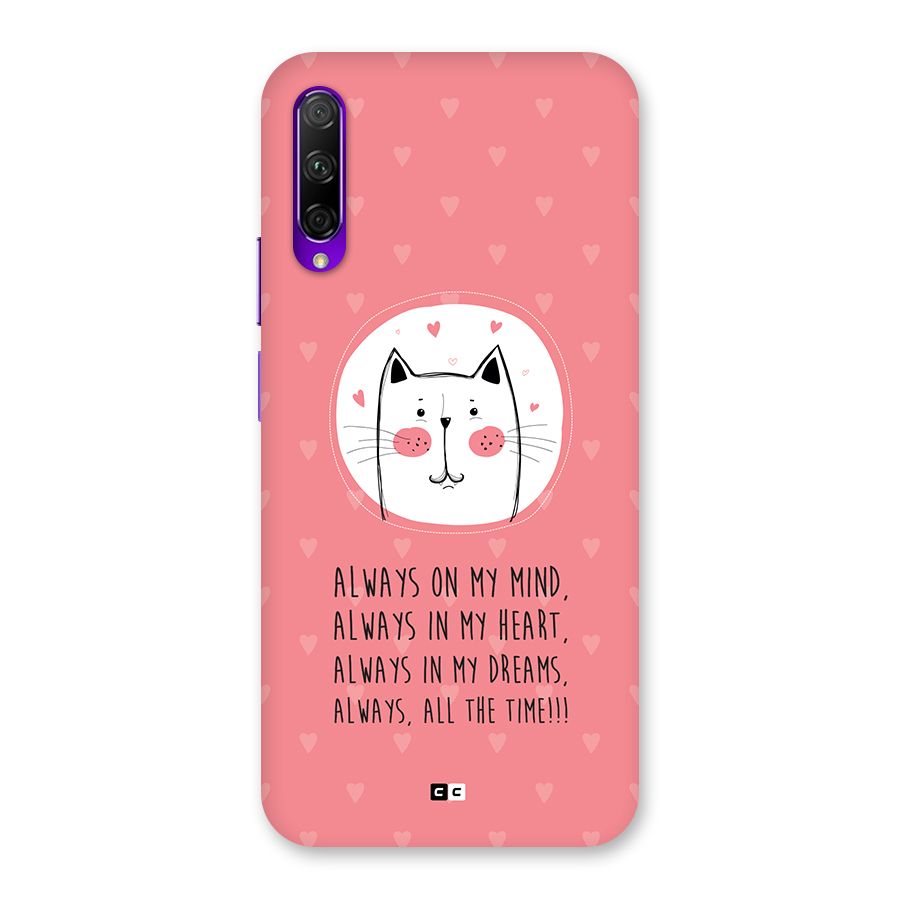Always In Mind Back Case for Honor 9X Pro
