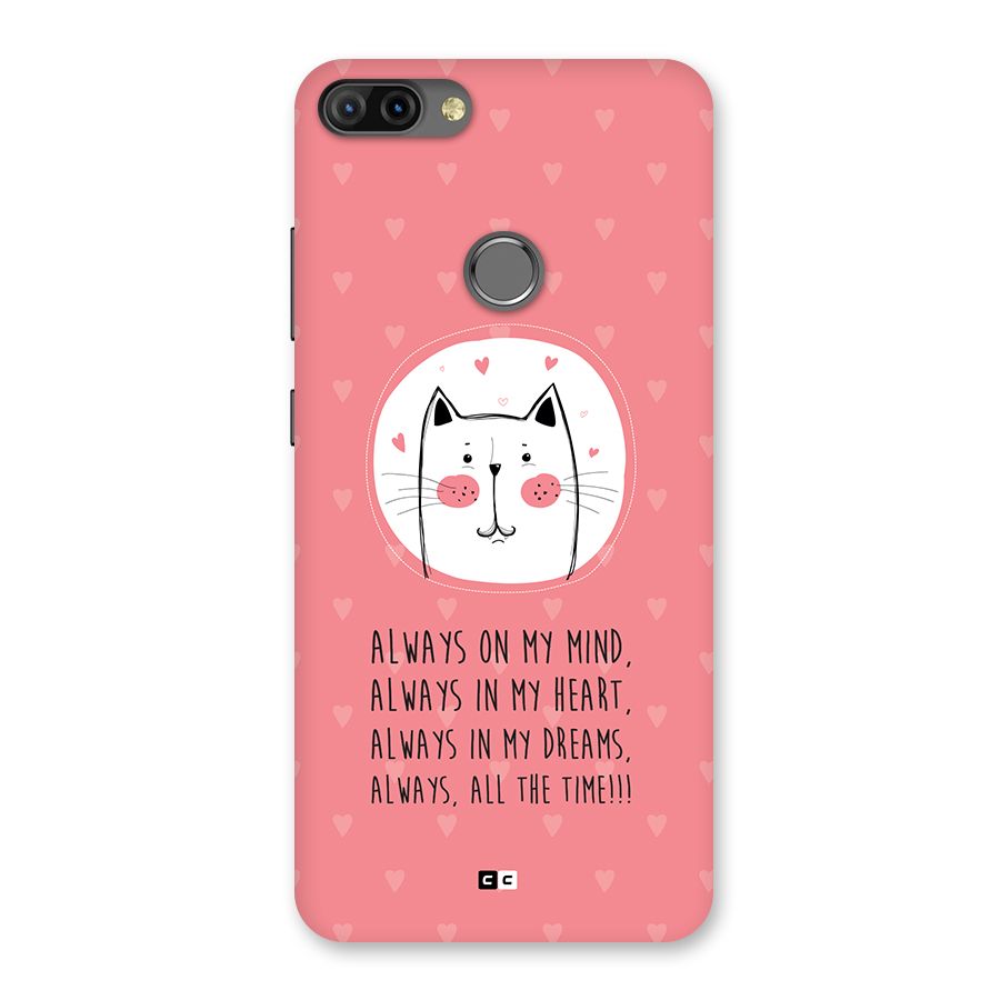 Always In Mind Back Case for Infinix Hot 6 Pro