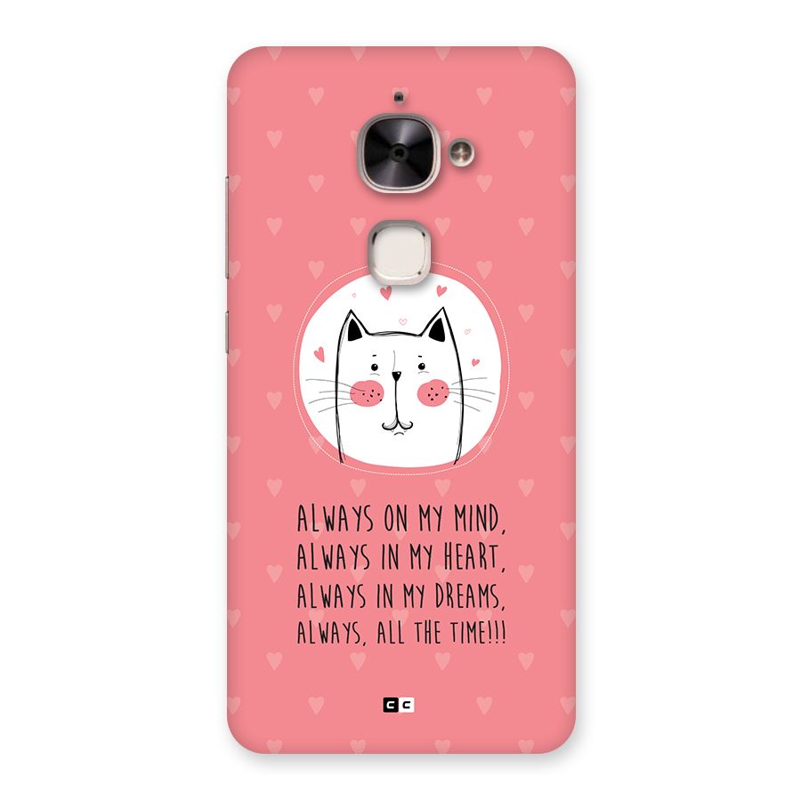 Always In Mind Back Case for Le 2
