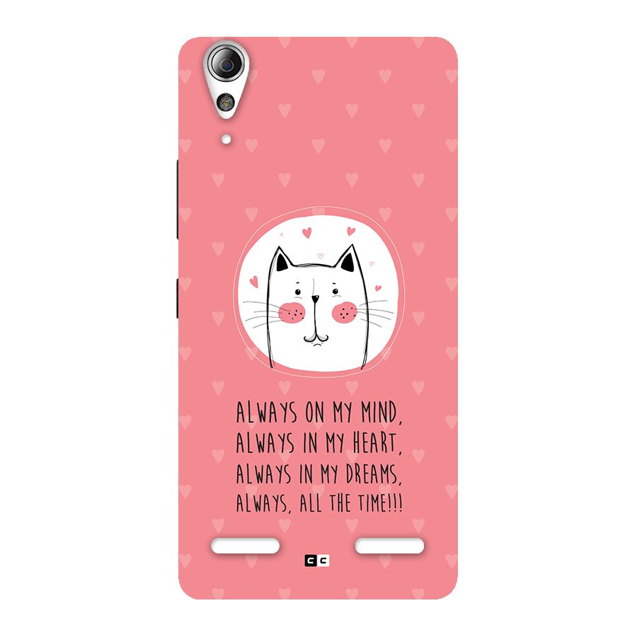 Always In Mind Back Case for Lenovo A6000 Plus