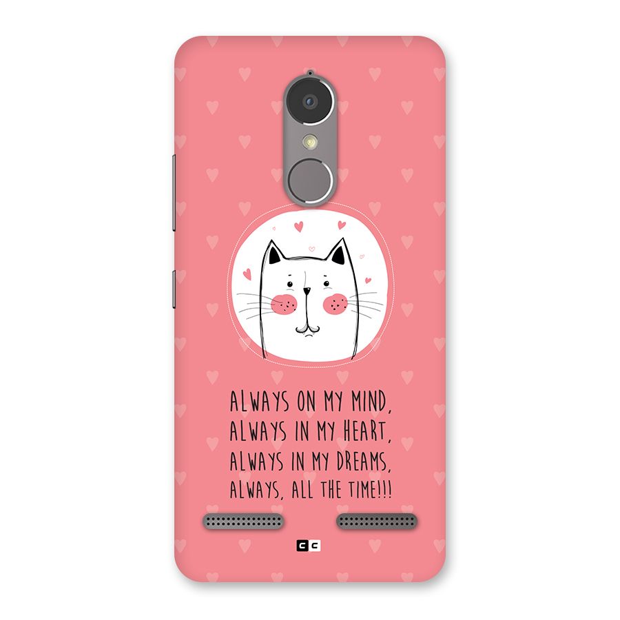 Always In Mind Back Case for Lenovo K6 Power