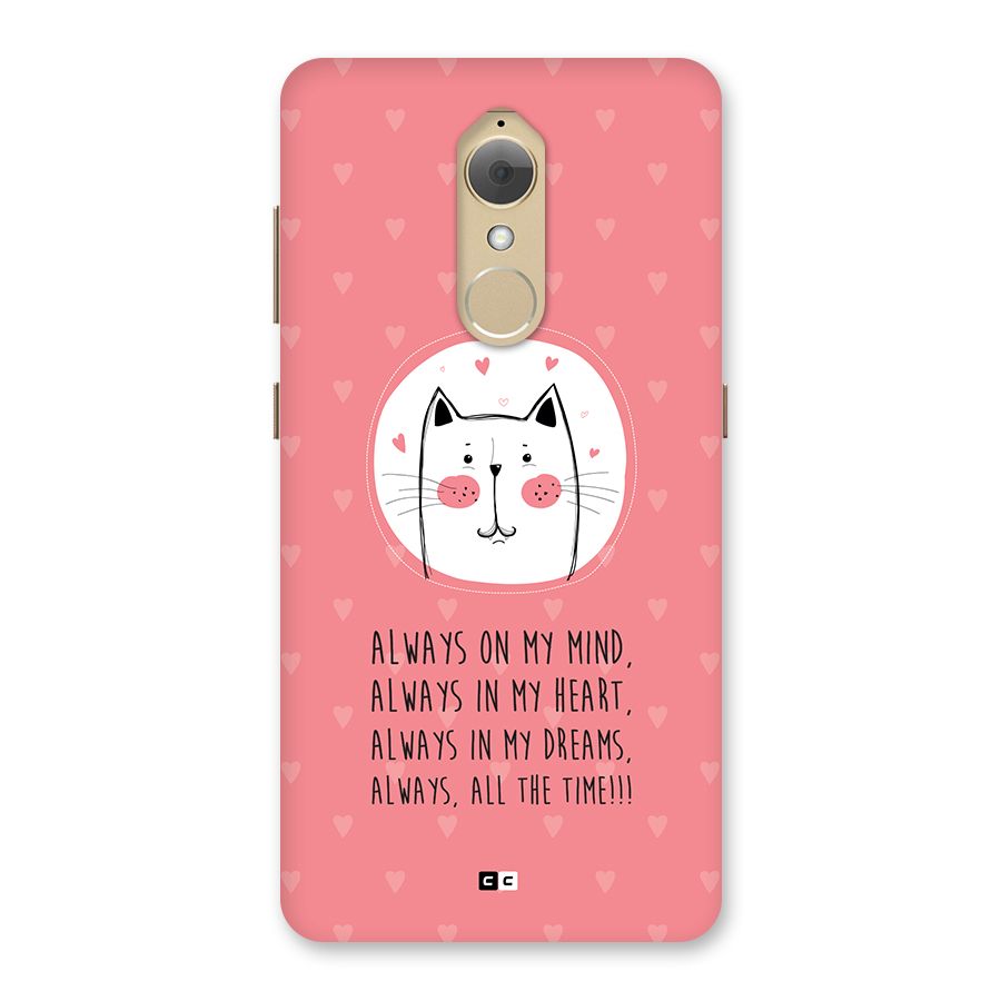 Always In Mind Back Case for Lenovo K8