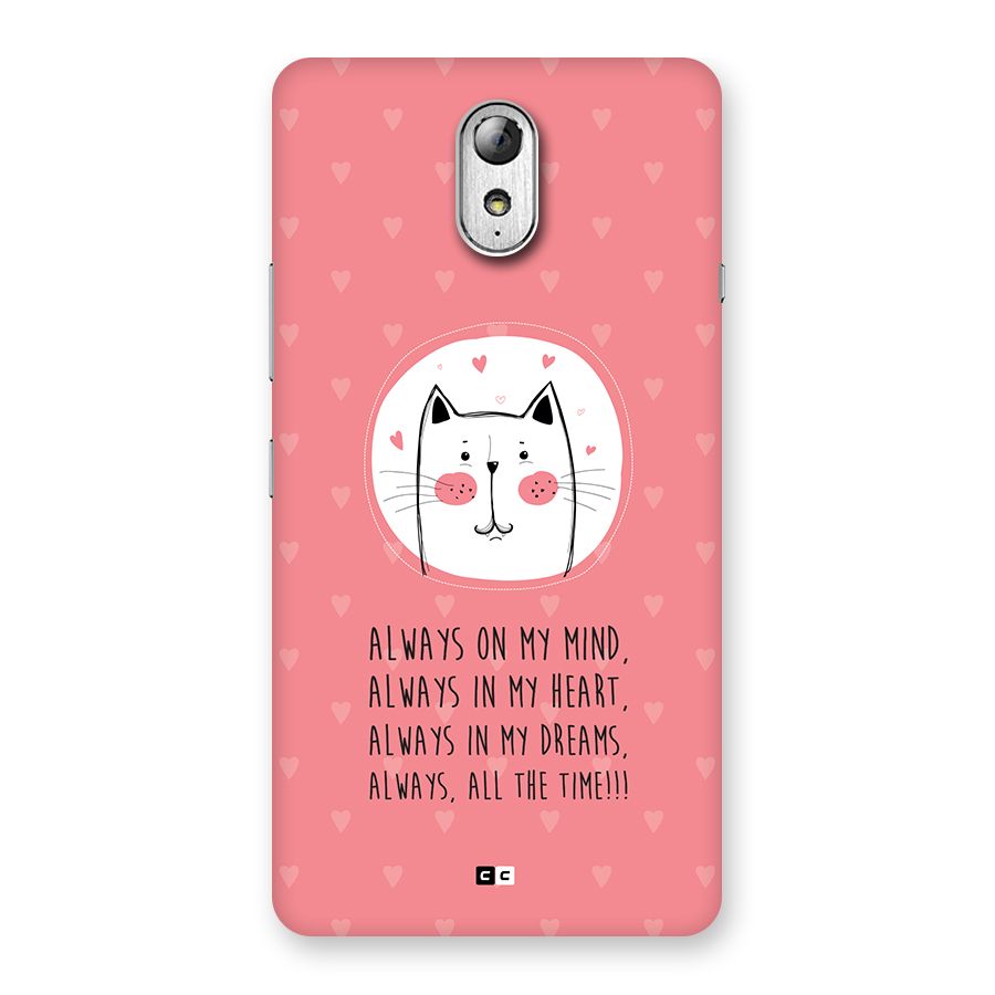 Always In Mind Back Case for Lenovo Vibe P1M