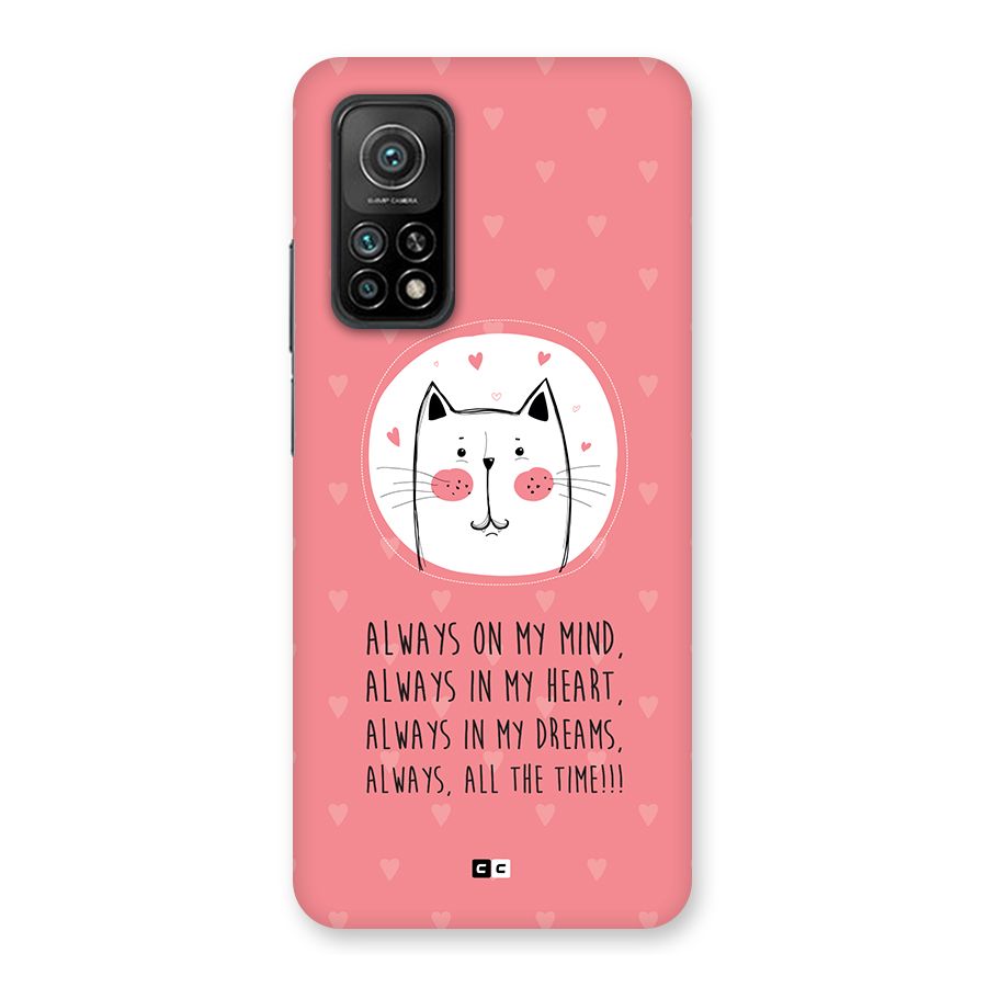 Always In Mind Back Case for Mi 10T 5G