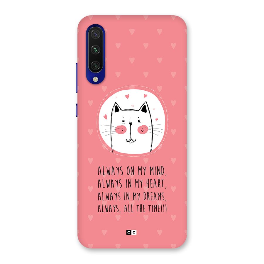 Always In Mind Back Case for Mi A3
