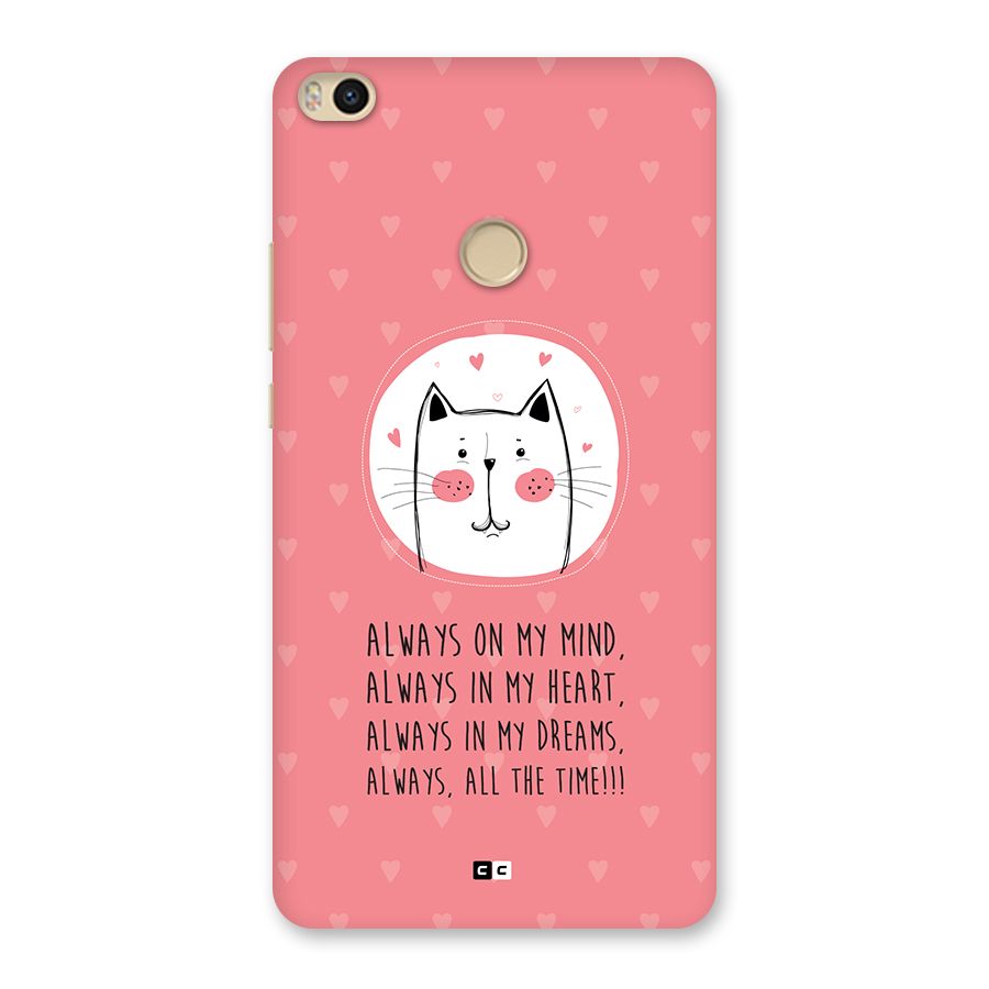 Always In Mind Back Case for Mi Max 2