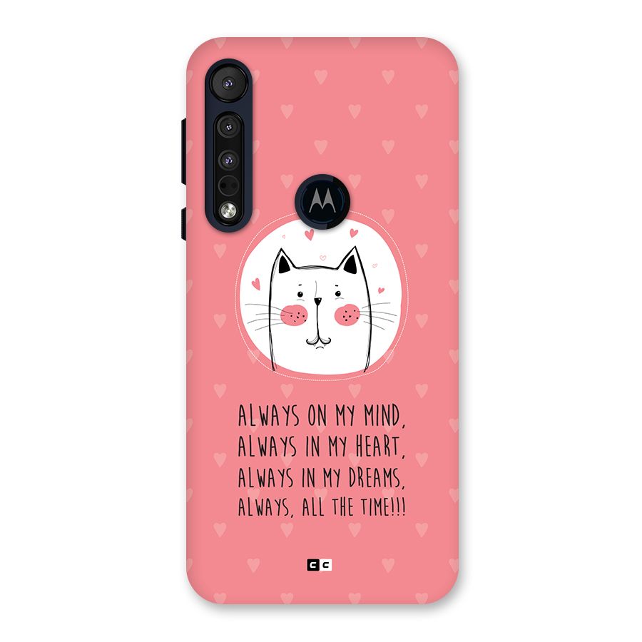 Always In Mind Back Case for Motorola One Macro