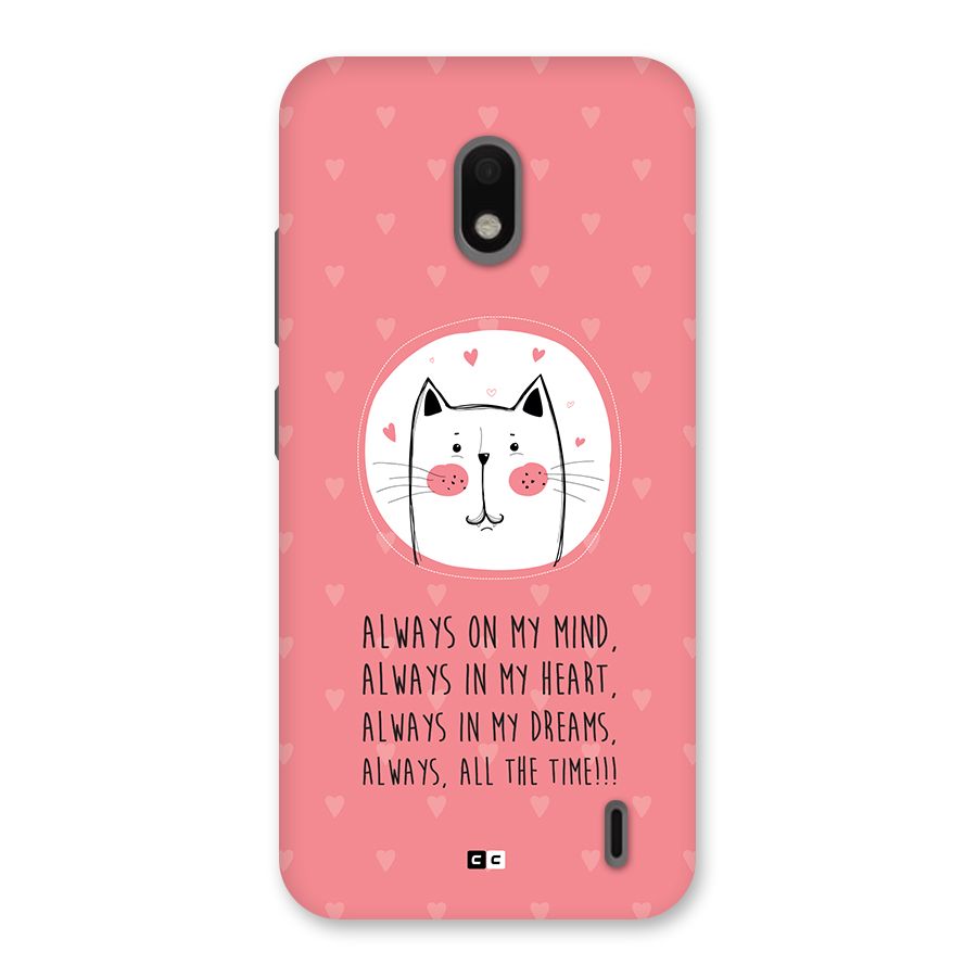 Always In Mind Back Case for Nokia 2.2
