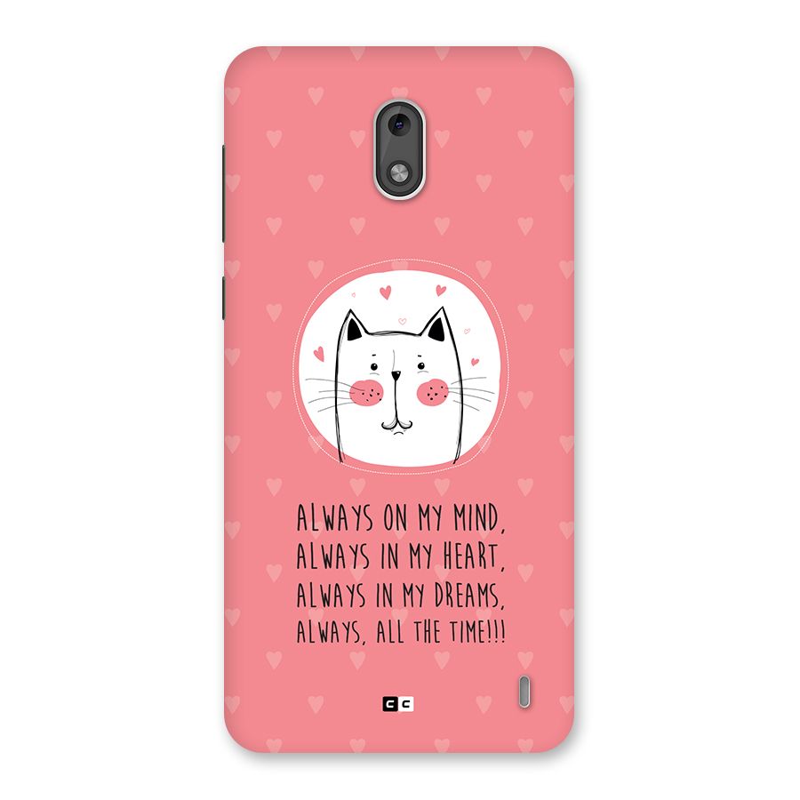 Always In Mind Back Case for Nokia 2