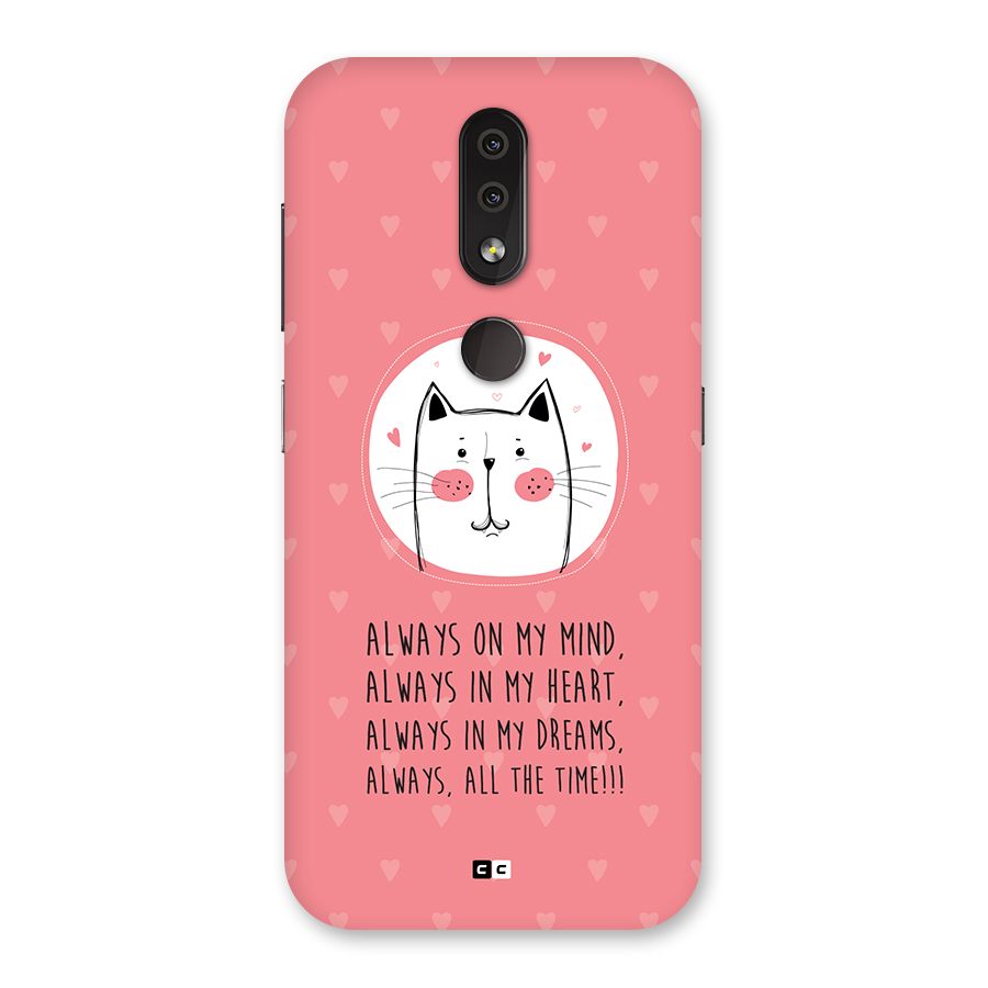 Always In Mind Back Case for Nokia 4.2