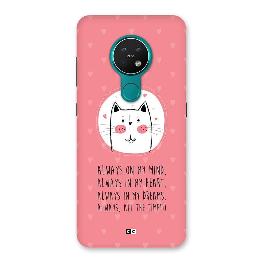 Always In Mind Back Case for Nokia 7.2