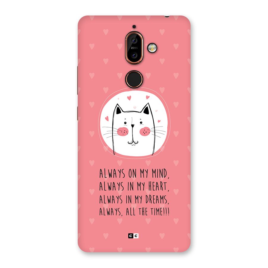 Always In Mind Back Case for Nokia 7 Plus