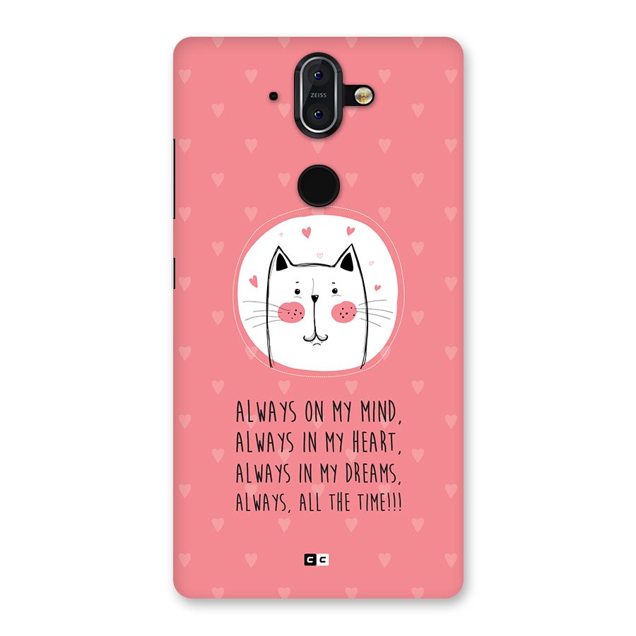 Always In Mind Back Case for Nokia 8 Sirocco