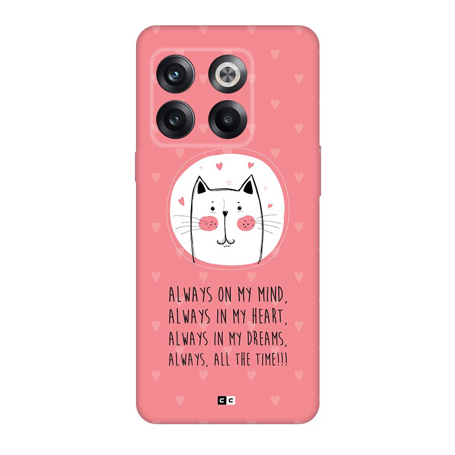 Always In Mind Back Case for OnePlus 10T