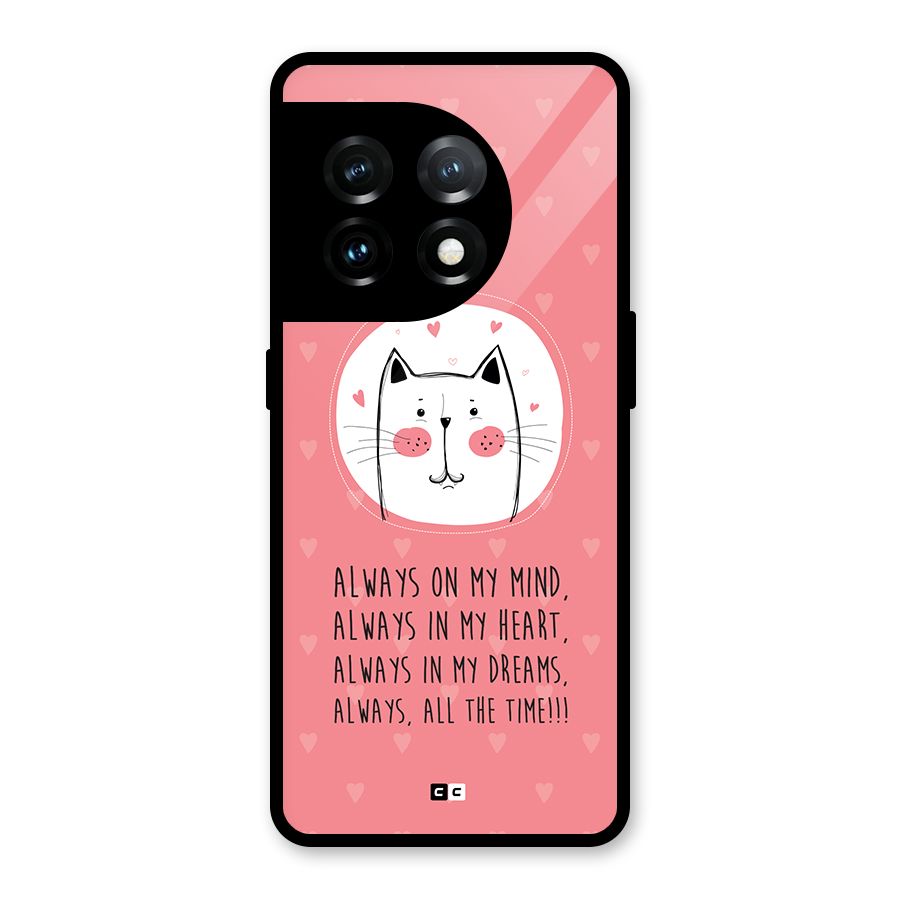 Always In Mind Back Case for OnePlus 11
