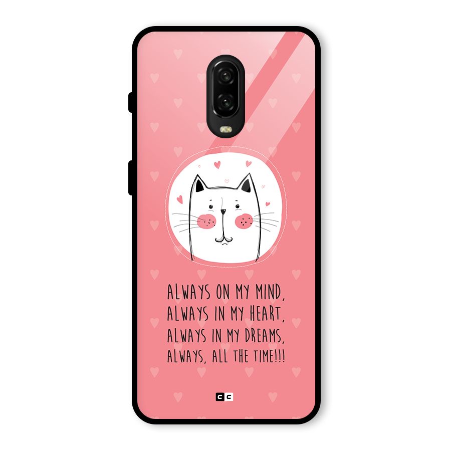Always In Mind Back Case for OnePlus 6T