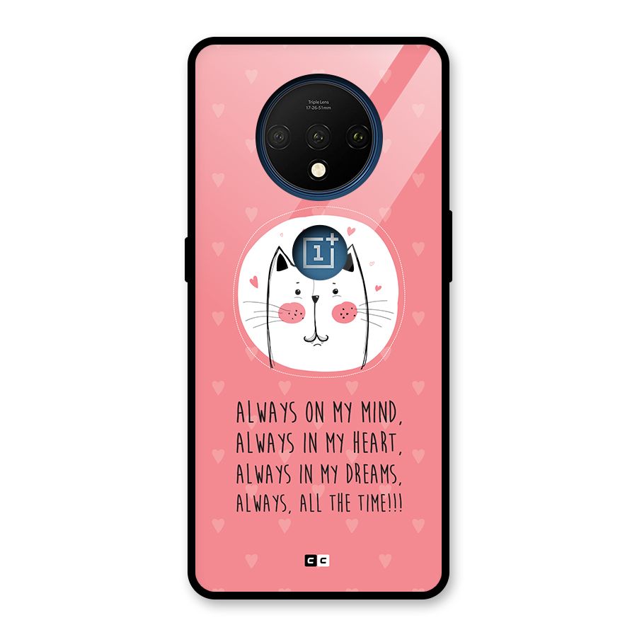 Always In Mind Back Case for OnePlus 7T