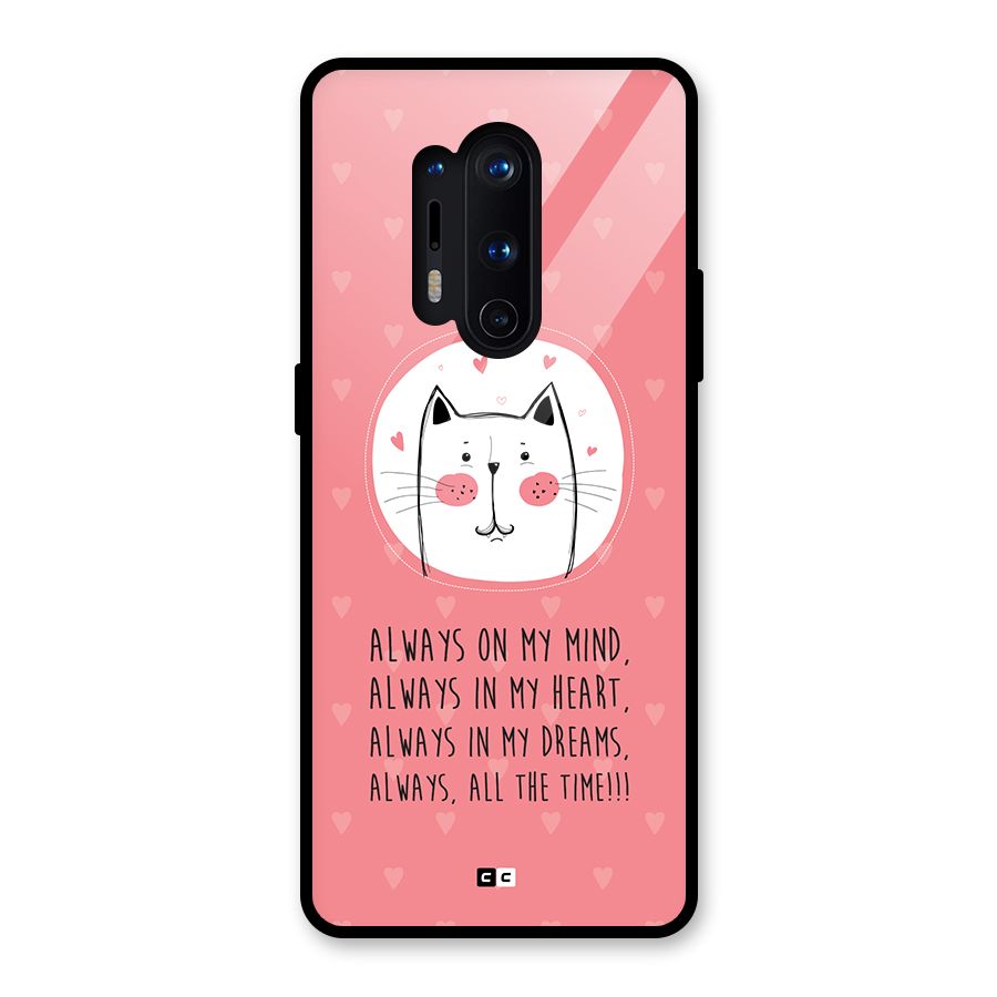 Always In Mind Back Case for OnePlus 8 Pro