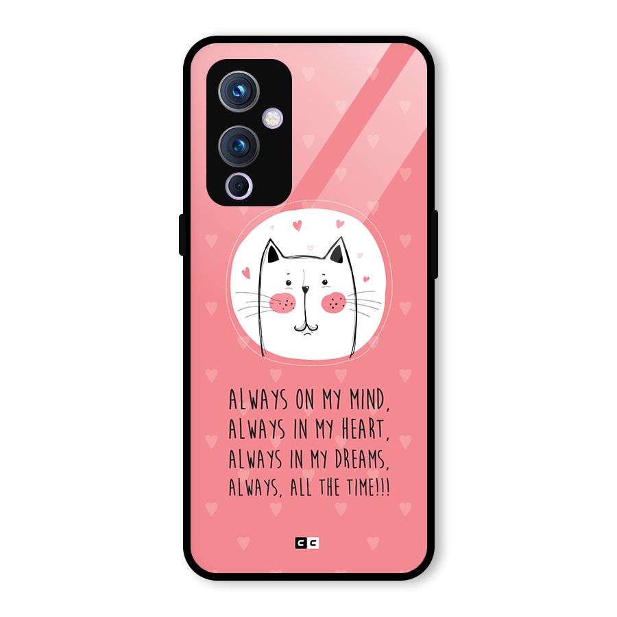 Always In Mind Back Case for OnePlus 9
