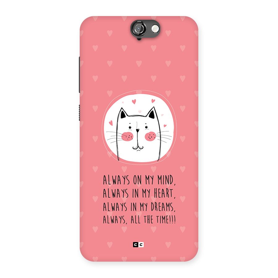 Always In Mind Back Case for One A9