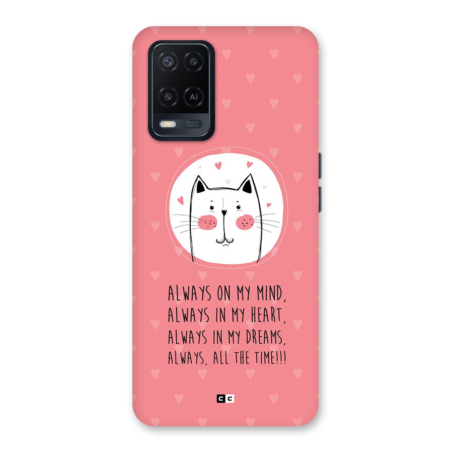 Always In Mind Back Case for Oppo A54