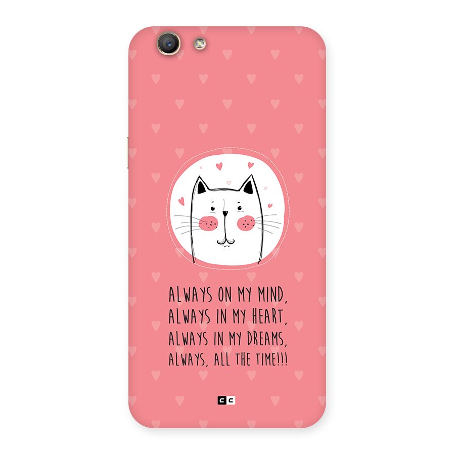 Always In Mind Back Case for Oppo A59