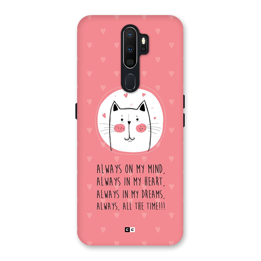 Always In Mind Back Case for Oppo A5 (2020)