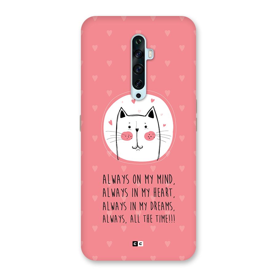 Always In Mind Back Case for Oppo Reno2 Z
