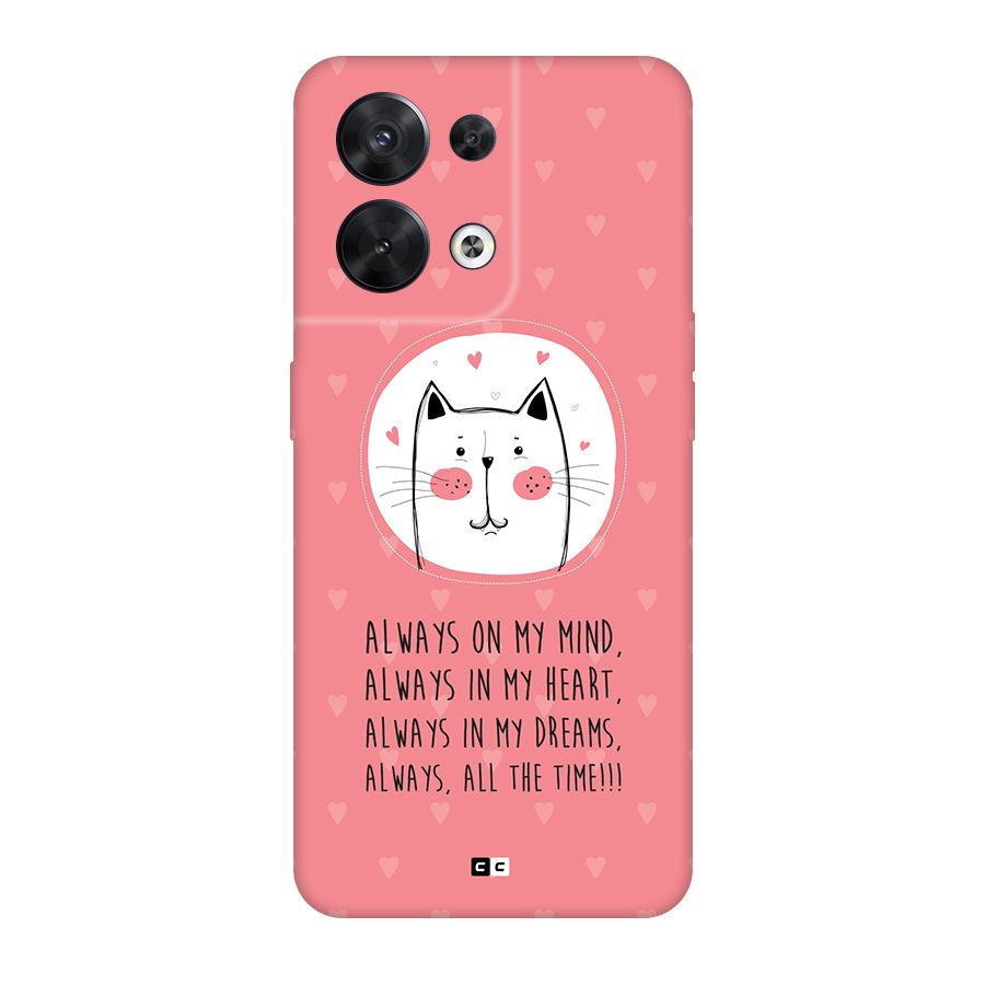 Always In Mind Back Case for Oppo Reno8 5G