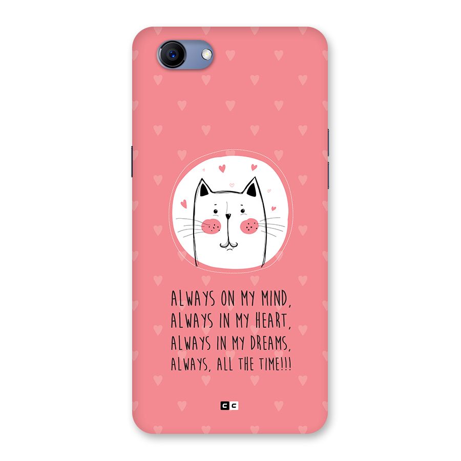 Always In Mind Back Case for Realme 1