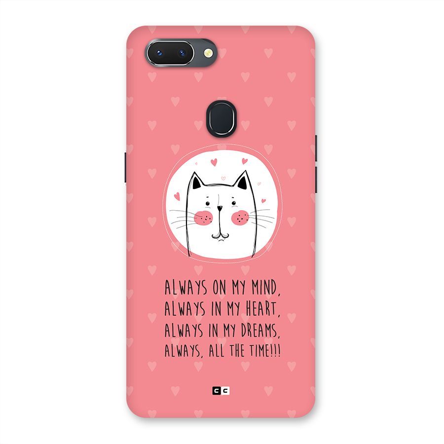 Always In Mind Back Case for Realme 2