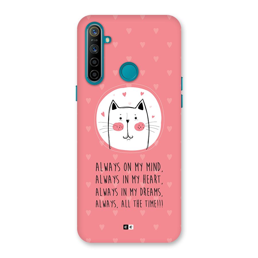 Always In Mind Back Case for Realme 5i