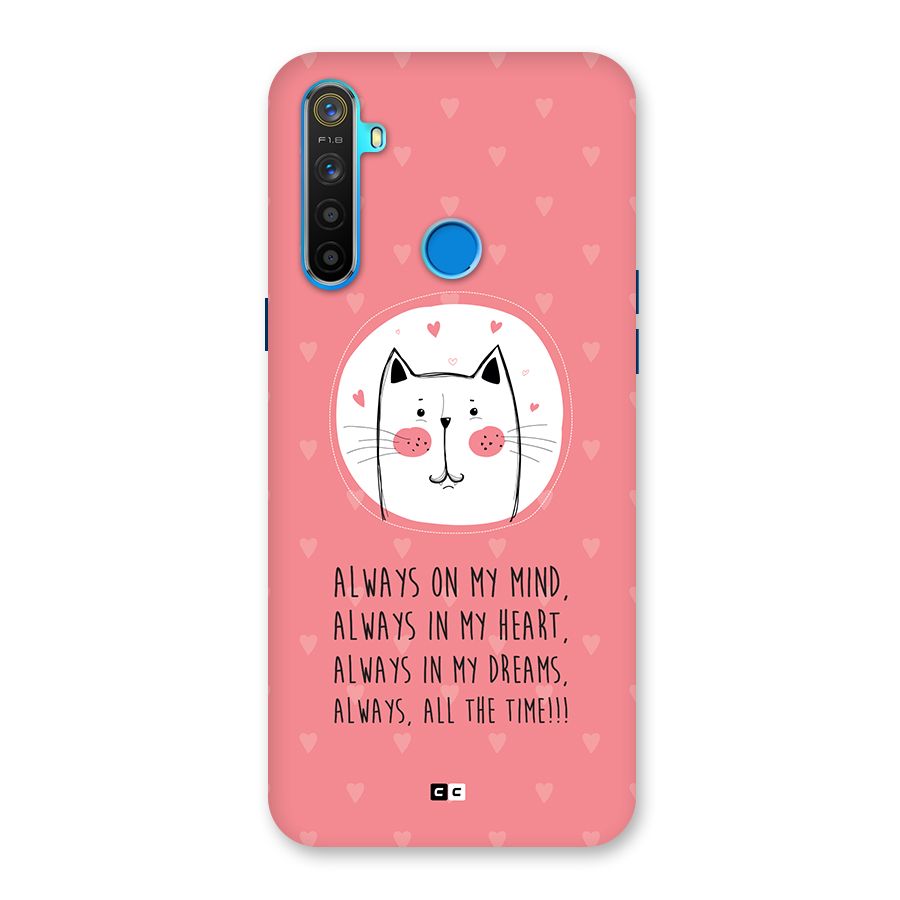 Always In Mind Back Case for Realme 5s