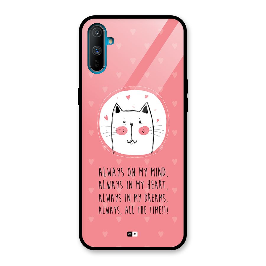 Always In Mind Back Case for Realme C3