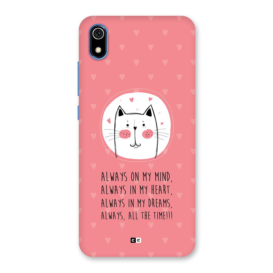 Always In Mind Back Case for Redmi 7A