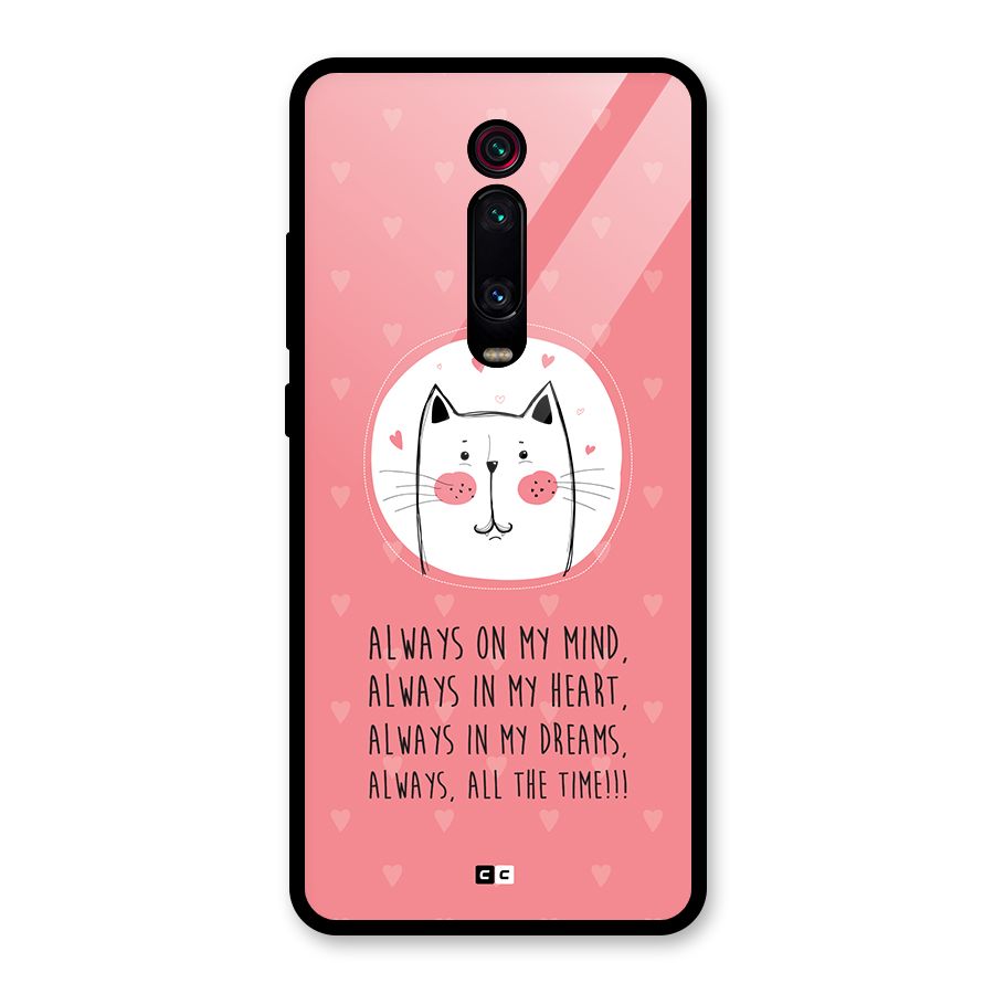 Always In Mind Back Case for Redmi K20