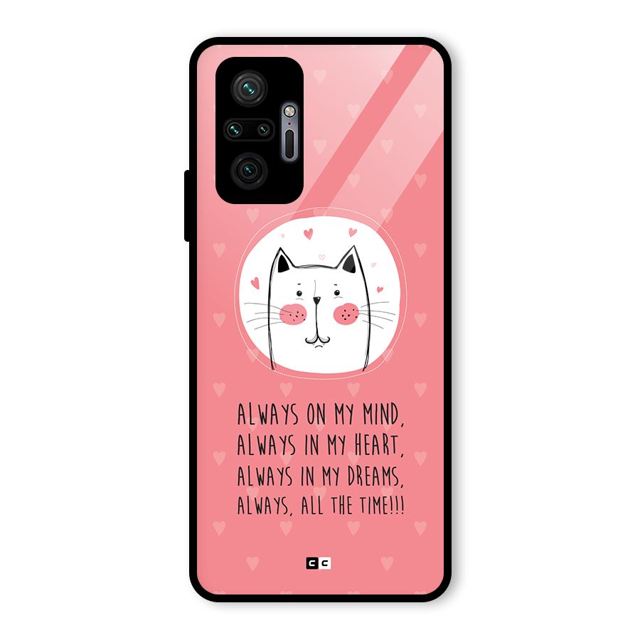 Always In Mind Back Case for Redmi Note 10 Pro