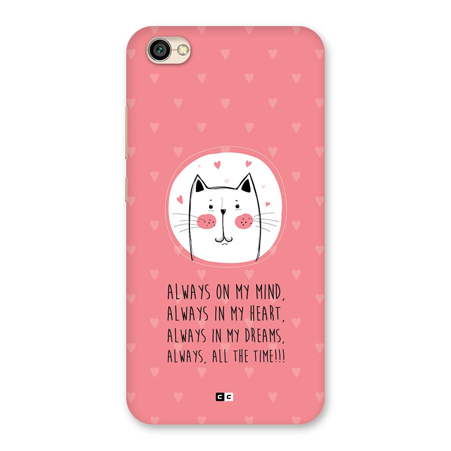 Always In Mind Back Case for Redmi Y1 Lite