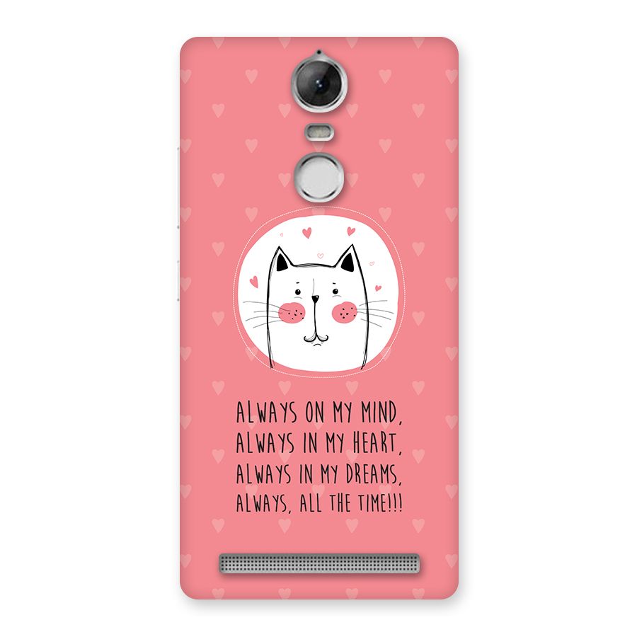 Always In Mind Back Case for Vibe K5 Note