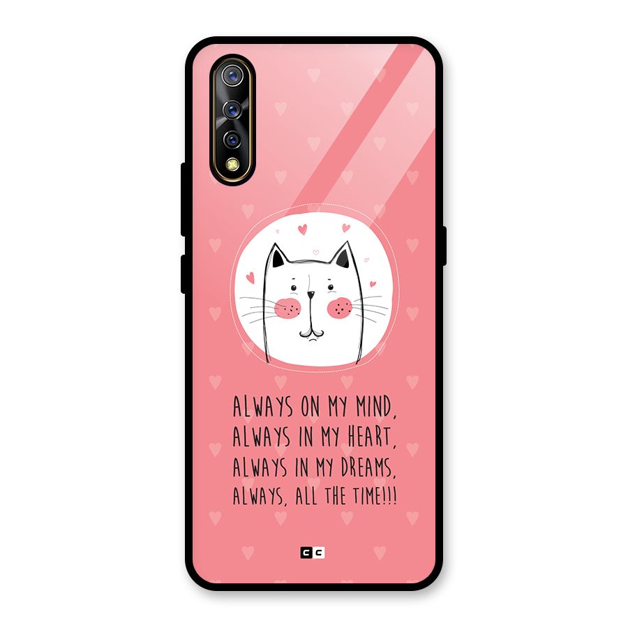 Always In Mind Back Case for Vivo S1