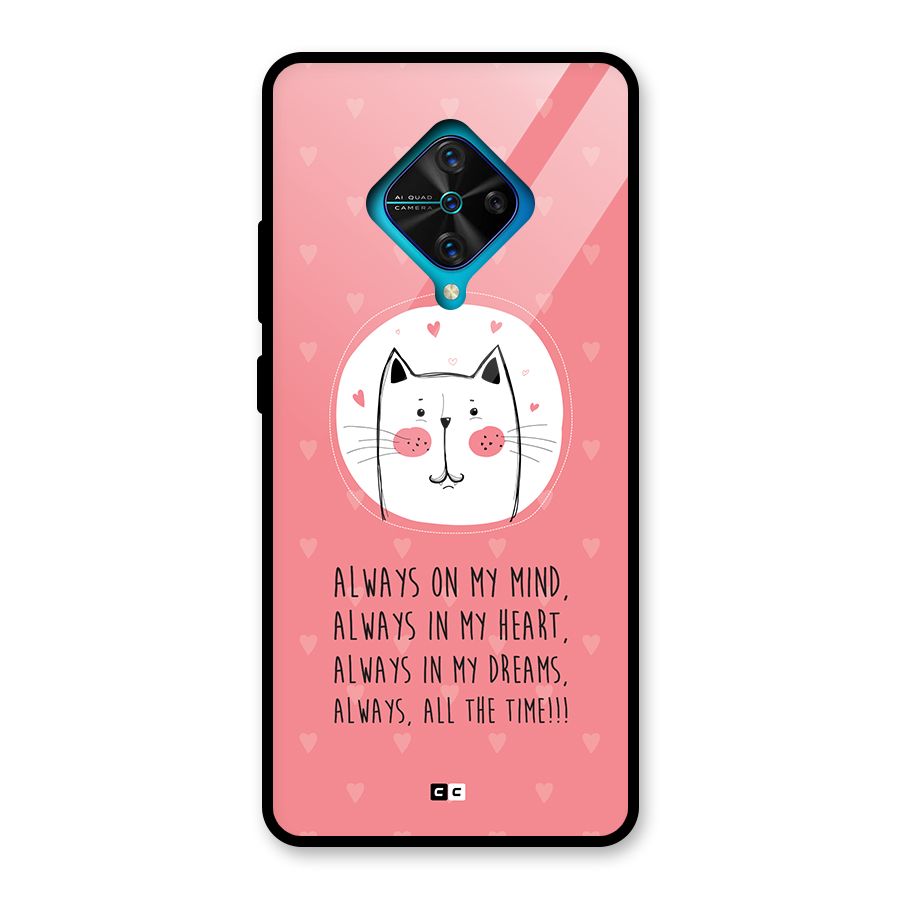 Always In Mind Back Case for Vivo S1 Pro