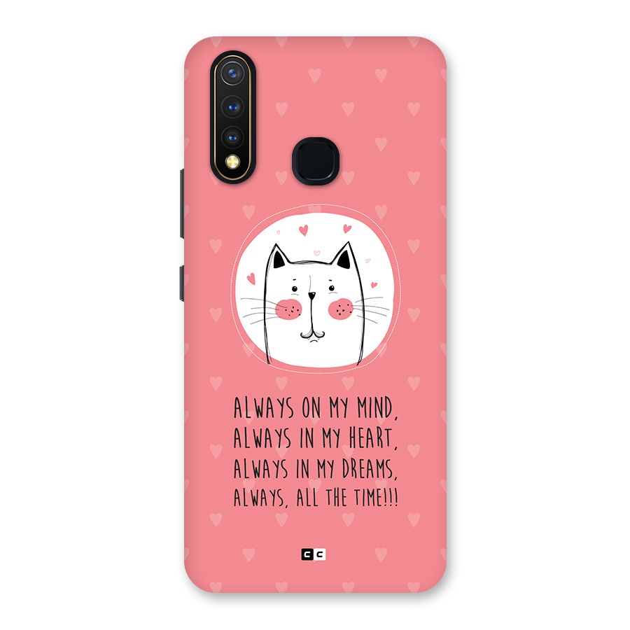 Always In Mind Back Case for Vivo U20