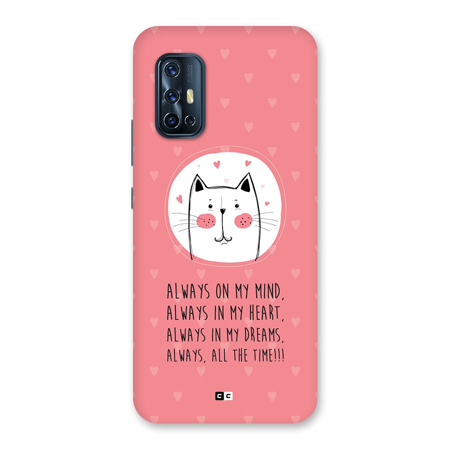 Always In Mind Back Case for Vivo V17
