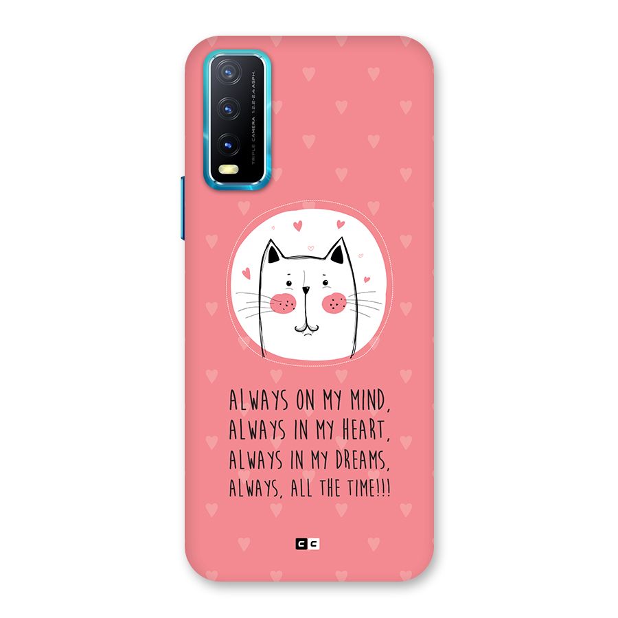 Always In Mind Back Case for Vivo Y20