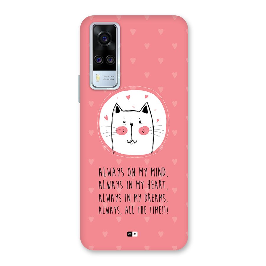 Always In Mind Back Case for Vivo Y31