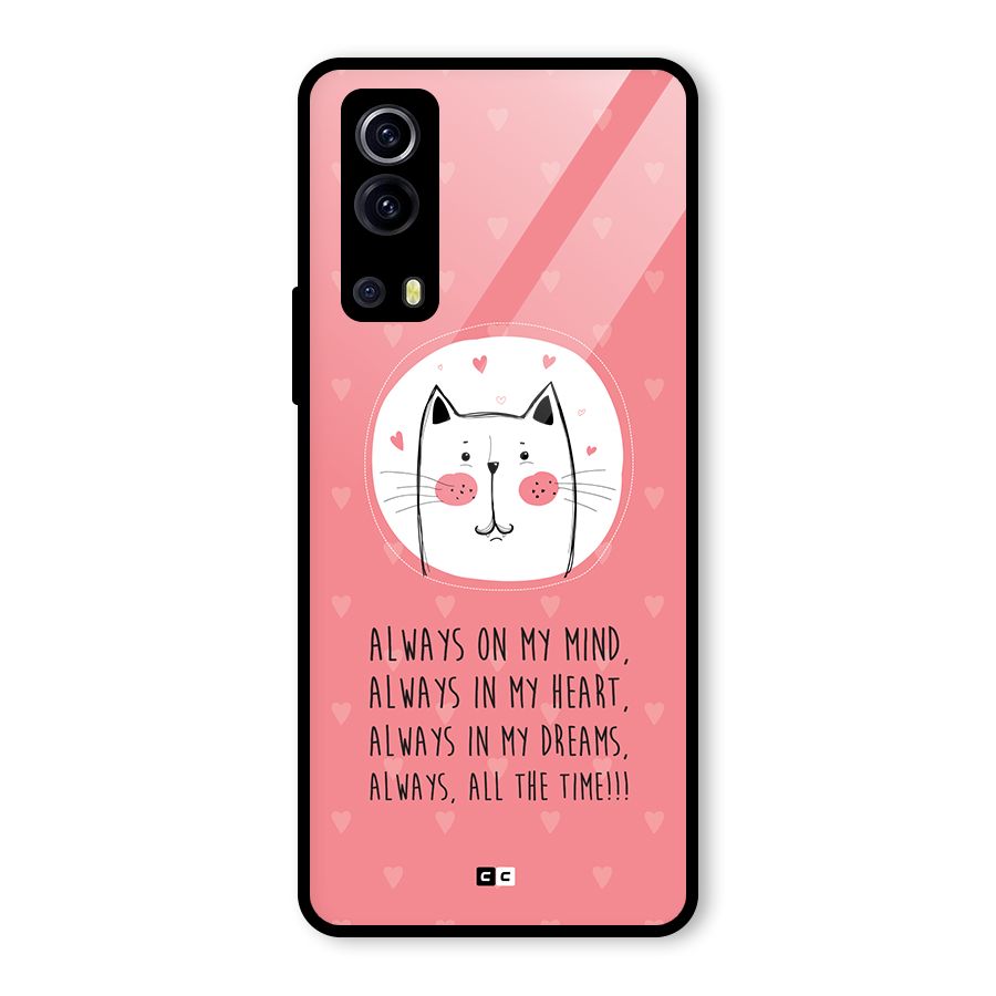 Always In Mind Back Case for Vivo iQOO Z3