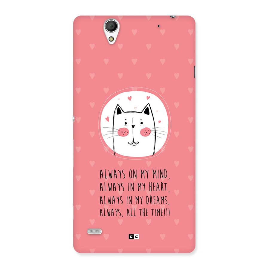 Always In Mind Back Case for Xperia C4