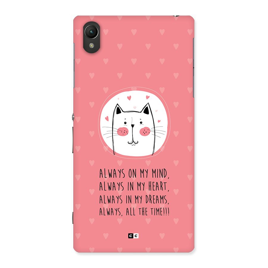 Always In Mind Back Case for Xperia Z1