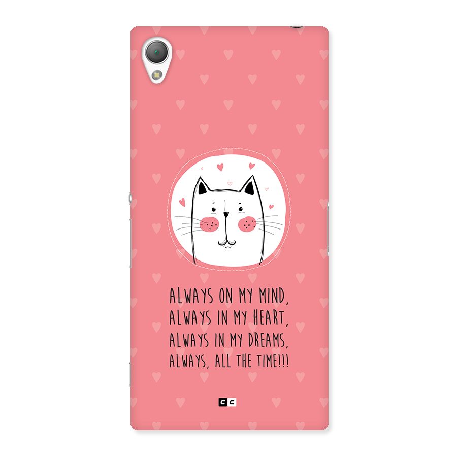 Always In Mind Back Case for Xperia Z3